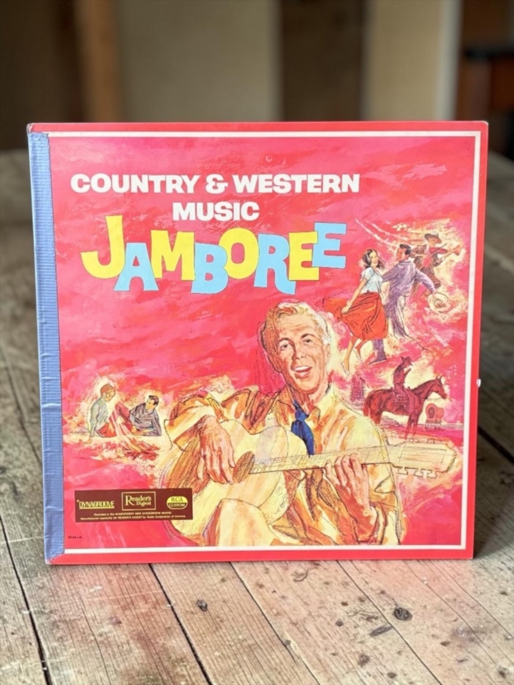 1963 Country & Western Music Jamboree Vinyl Records (3 Records)